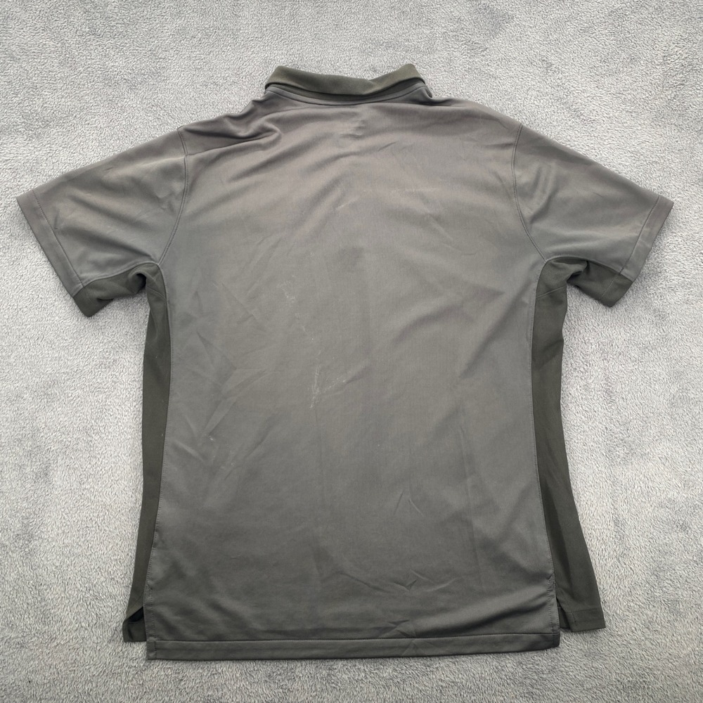 Nike Florida Gators Polo Mens XL Gray Dri-FIT Short Sleeve NCAA 34418X-FG5 - Picture 2 of 8